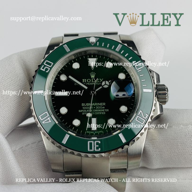 Rolex Submariner 116610LV 40MM Green Dial replica watch - Perfect Replica